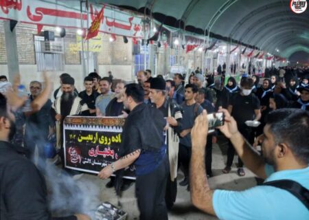 همنوایی بختیاری ها با کاروان اربعین حسینی