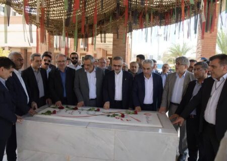 حضور دکتر حمید بورد در شرکت ملی حفاری ایران