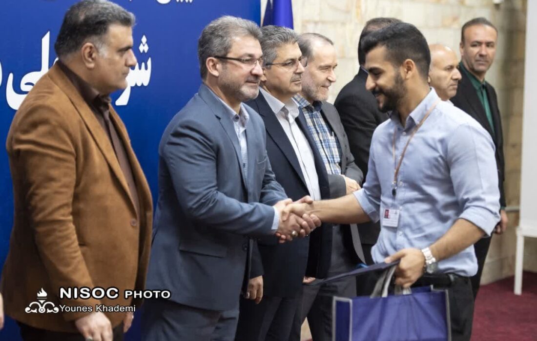 آیین تجلیل از خدمات نیروهای طرح نظام شرکت ملی مناطق نفتخیز جنوب برگزار شد