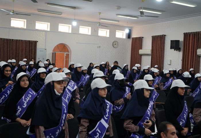 آئین افتتاح طرح ملی دانش آموزی داناب استان خوزستان برگزار شد