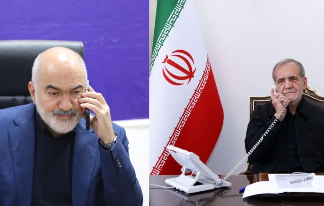 رییس جمهور وضعیت زلزله‌زدگان خوزستان را در تماس تلفنی با استاندار خوزستان جویا شد