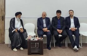 دیدار هیأت رئیسه اتاق اصناف ایران با نماینده ولی فقیه در استان خوزستان و امام جمعه اهواز