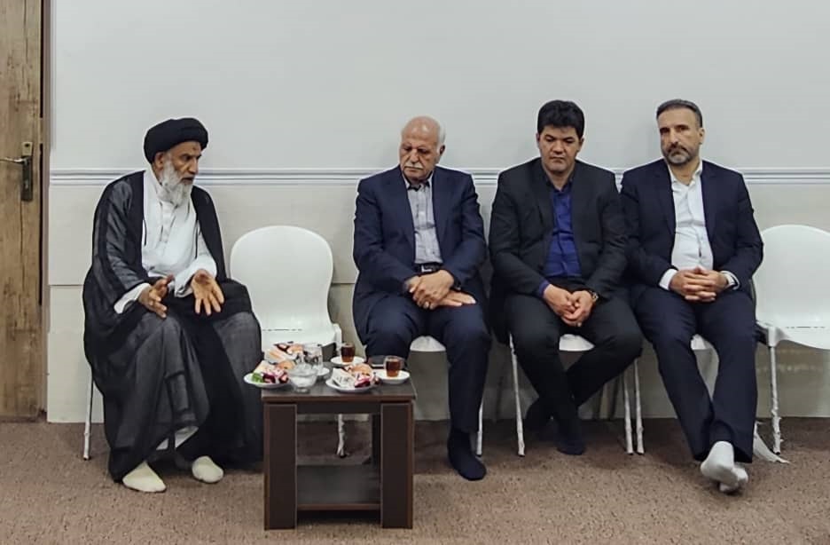 دیدار هیأت رئیسه اتاق اصناف ایران با نماینده ولی فقیه در استان خوزستان و امام جمعه اهواز