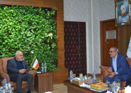 دیداراستانداران خوزستان وکهگیلویه وبویراحمدبرای حل مشکلات آبی