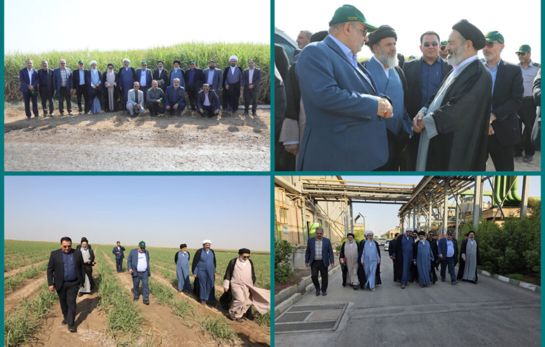 در بازدید نماینده ولی‌فقیه در امور حج و زیارت از کشت و صنعت دعبل خزاعی مطرح شد؛ نیشکر نقش مهمی در اقتصاد و صیانت از محیط‌زیست دارد