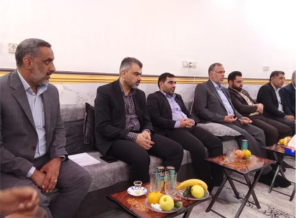 برگزاری جلسه بررسی وضعیت آبرسانی به روستاهای مسیر حلاف بخش مرکزی اهواز
