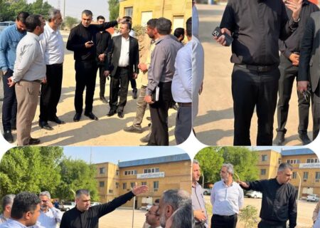 در بازدید از تصفیه‌خانه شهید منجزی مطرح شد  تأکید مدیرعامل شرکت آبفا اهواز بر تسریع بازسازی و محوطه‌سازی تصفیه‌خانه آب شهید منجزی