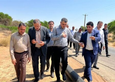 آب پایدار در راه روستاهای خسرج؛  خط انتقال آلبومرح – حمیدیه شتاب می‌گیرد