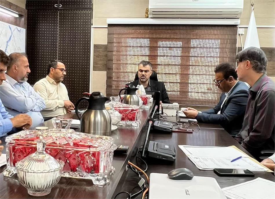 نشست هم‌اندیشی مدیرعامل شرکت آب و فاضلاب اهواز با مسئولین حوزه فاضلاب