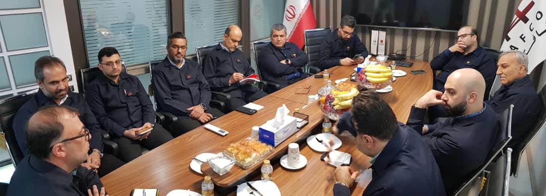 مدیرعامل شرکت فولاد خوزستان در نشست با مدیران شرکت تافکو: فرایندها و فرصت‌ها در گروه، باید ایجاد ارزش افزوده برای شرکت فولاد خوزستان نماید
