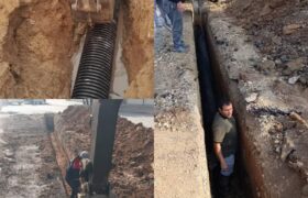 اصلاح خطوط فاضلاب در چند منطقه اهواز