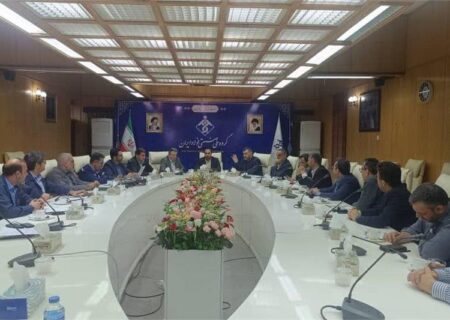 نشست مدیرعامل شرکت آبفا اهواز با مدیران گروه ملی صنعتی فولاد ایران