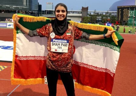 کسب ورودی مسابقات جوانان جهان توسط دختر دونده خوزستان