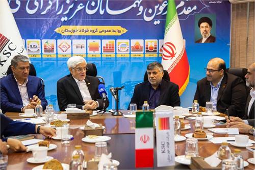 در دیدار معاون اول رئیس جمهور با مدیرعامل شرکت فولاد خوزستان رقم خورد؛ معاون اول رئیس جمهور از تشکیل ستاد باز سازی صنایع خبر داد