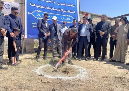 دو طرح زیرساختی آب در رامشیر افتتاح و کلنگ‌زنی شد