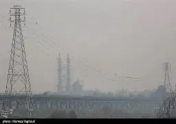 تنفس هوای ناسالم برای گروه‌های حساس در ۴ شهر خوزستان 