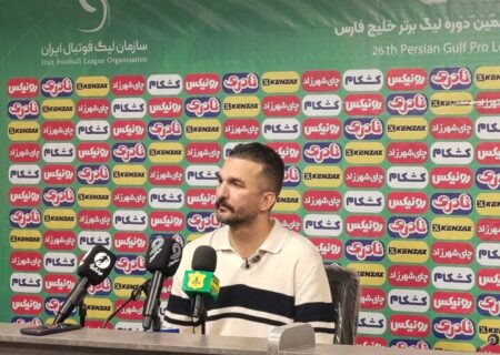 نوری: به بازیکنانم گفته بودم ارسال‌های فولاد بوی گل می‌دهد
