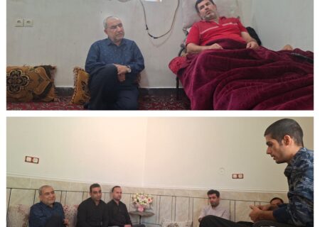 رئیس و پرسنل اداره گاز ناحیه گتوند با حضور در منزل جانبازان گرانقدر جنگ تحمیلی رمضان، جانبازان سرافراز رضا مردان پور و محمد جزایری و خانواده این جانبازان  دیدار و گفتگو کردند.