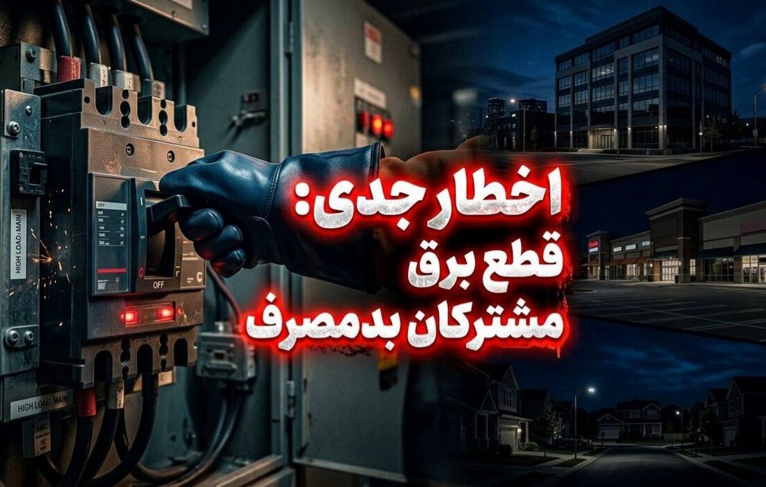 اخطار جدی به همه مشترکان بدمصرف؛ برق مشترکان اداری، تجاری و خانگی پرمصرف بدون تشریفات قطع می‌شود