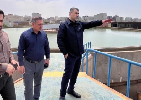 بازدید مهندس عبیداوی از تصفیه‌خانه آب شهید منجزی  تأکید بر افزایش ظرفیت تولید و نوسازی سیستم فیلتراسیون