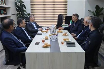 به مناسبت هفته ملی محیط زیست دیدار مدیرعامل نفت و گاز مارون با مدیركل حفاظت محیط زیست خوزستان