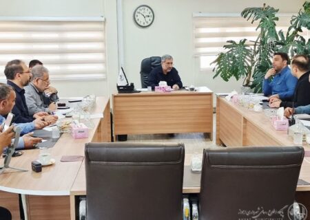 برگزاری جلسه بررسی و هماهنگی در خصوص دفع آب‌های سطحی در شهرداری منطقه دو اهواز
